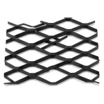 Hot Rolled Black Steel Expanded Metal Mesh Bahri 1.2 mm Thickness 2.44 m Width 5 m Length