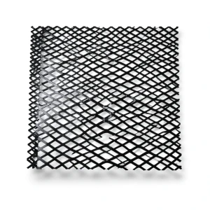 Hot Rolled Black Steel Expanded Metal Mesh Bahri 1.5 mm Thickness 2.44 m Width 2 m Length