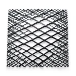 Hot Rolled Black Steel Expanded Metal Mesh Bahri 1.5 mm Thickness 2.44 m Width 5 m Length