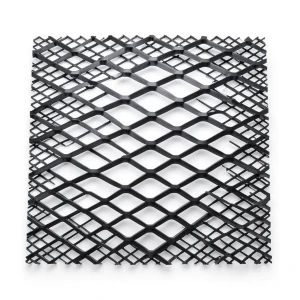 Hot Rolled Black Steel Expanded Metal Mesh Bahri 1.5 mm Thickness 2.44 m Width 5 m Length