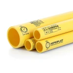 HDPE Pipes PE 100 Pressure 6 Bar Outside Diameter 160 mm Thickness 5.8 mm Yellow | NEPROPLAST