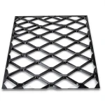 Hot Rolled Black Steel Expanded Metal Mesh Bahri 1.2 mm Thickness 2.44 m Width 6 m Length