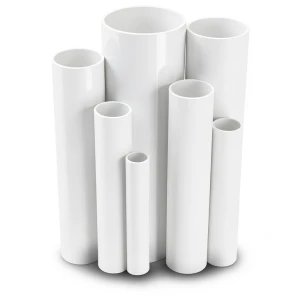 مواسير UPVC مقاس 3 إنش ضغط 12 بار قطر خارجي 88.7 مم سمك 4.6 مم لون أبيض