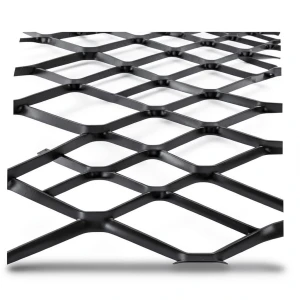 Bait Al Tatawor Hot Rolled Black Expanded Metal Mesh 1.5mm Thickness 2.44m x 3m Bahri Steel