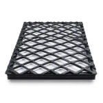 Hot Rolled Black Steel Expanded Metal Mesh Bahri 1.5 mm Thickness 2.44 m Width 4 m Length