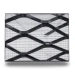 Hot Rolled Steel Expanded Metal Mesh Bahri 1.2 mm Thickness 2.44 m Width 4 m Length