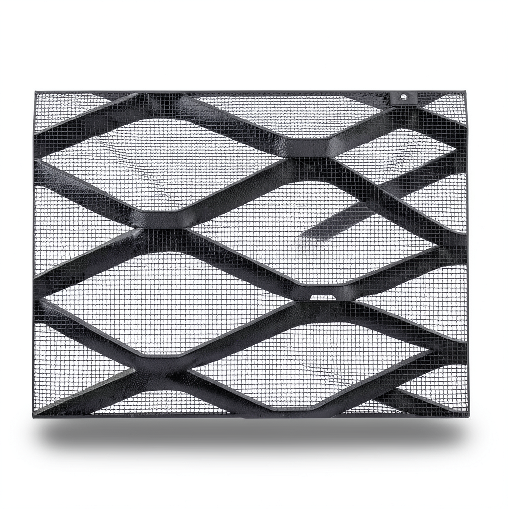 Hot Rolled Steel Expanded Metal Mesh Bahri 1.2 mm Thickness 2.44 m Width 4 m Length