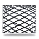 Hot Rolled Black Steel Expanded Metal Mesh Bahri 1.4 mm Thickness 2.44 m Width 5 m Length