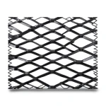 Hot Rolled Black Steel Expanded Metal Mesh Bahri 1.5 mm Thickness 2.44 m Width 4 m Length