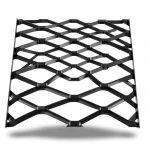 Hot Rolled Black Steel Expanded Metal Mesh Bahri 1.2 mm Thickness 2.44 m Width 5 m Length