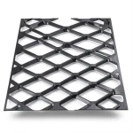 Hot Rolled Black Steel Expanded Metal Mesh Bahri 1.4 mm Thickness 2.44 m Width 5 m Length