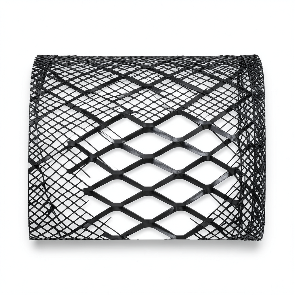Hot Rolled Black Steel Expanded Metal Mesh Bahri 1.7 mm Thickness 2.44 m Width 1 m Length