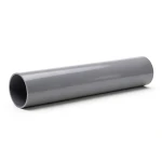 أنابيب UPVC الطول 6 متر مقاس ½ إنش سمك 1.52 مم لون رمادي