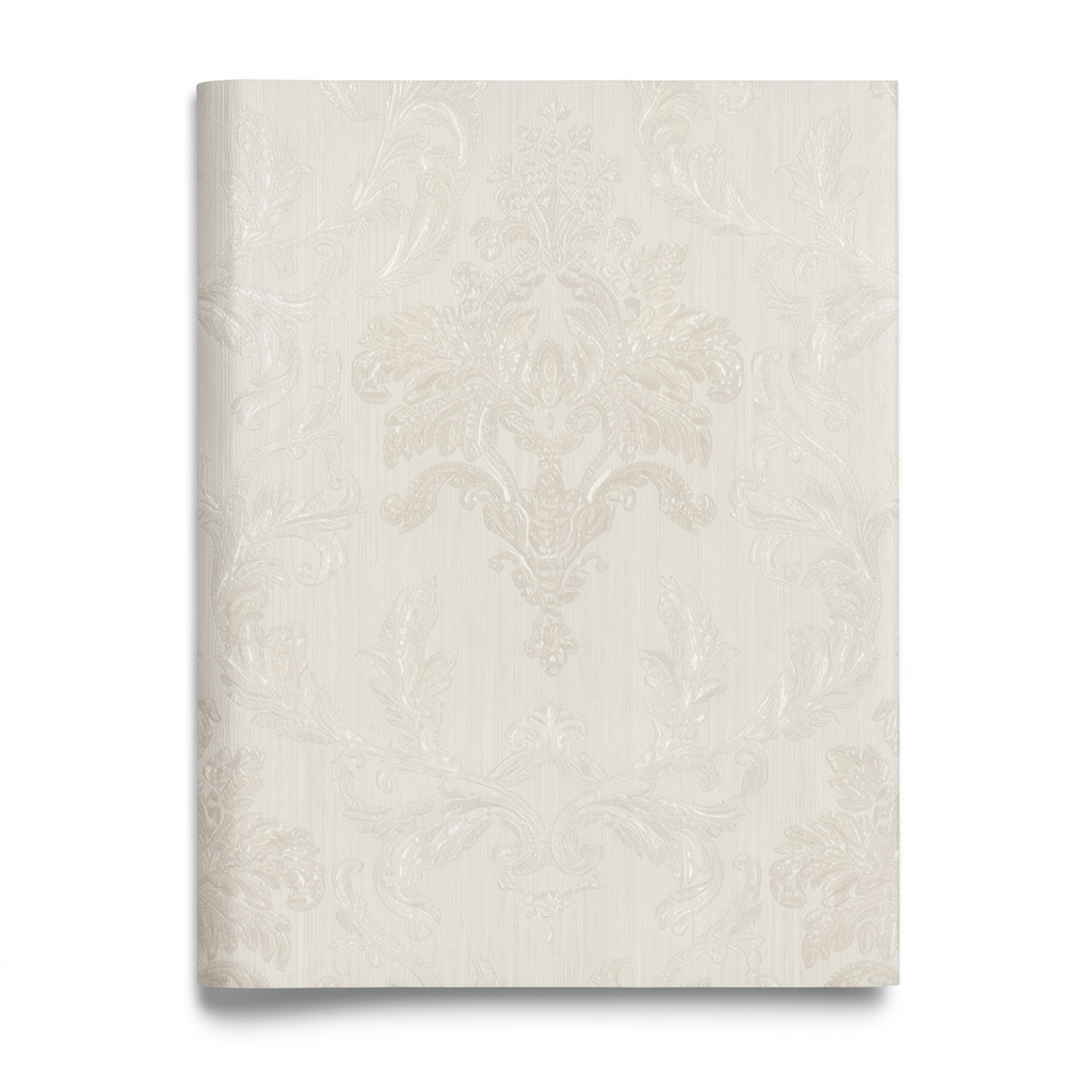 Italian Classic Design Wall Covering 10m x 1.06m Beige, Model 97234