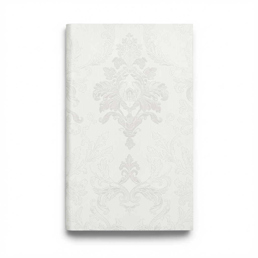 Italian Classic Design Wallpaper 10m Length, 1.06m Width, Off-White