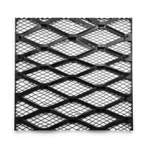 Hot Rolled Black Steel Expanded Metal Mesh Bahri 1.2 mm Thickness 2.44 m Width 7 m Length