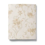 Italian Wallpaper Floral Design Beige Color, Size 10m x 1.06m, Model 82751
