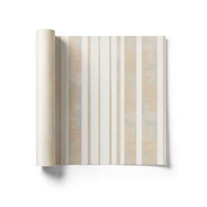 Italian Wallpaper 10m x 0.53m Beige Color, Model 6214