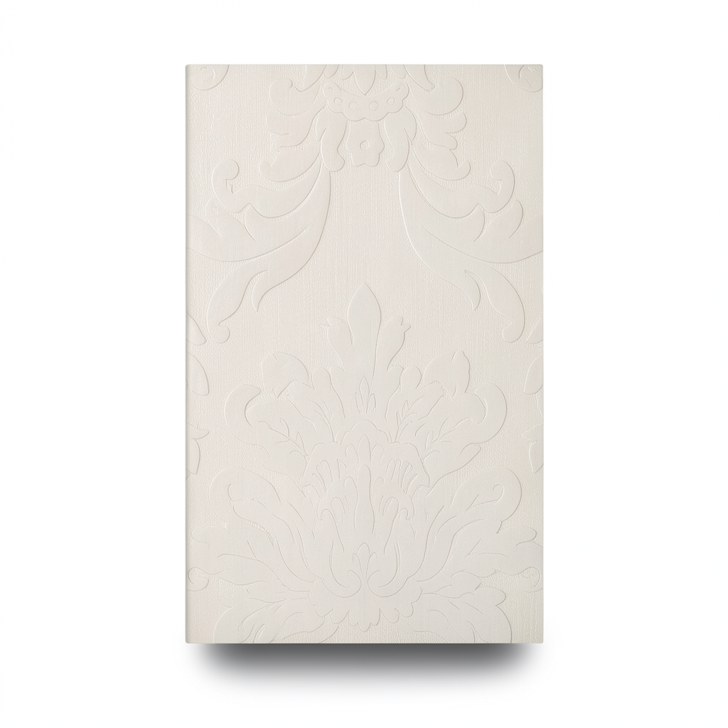 Classic Wallpaper Length 10m, Width 0.73m, Pale Beige Color