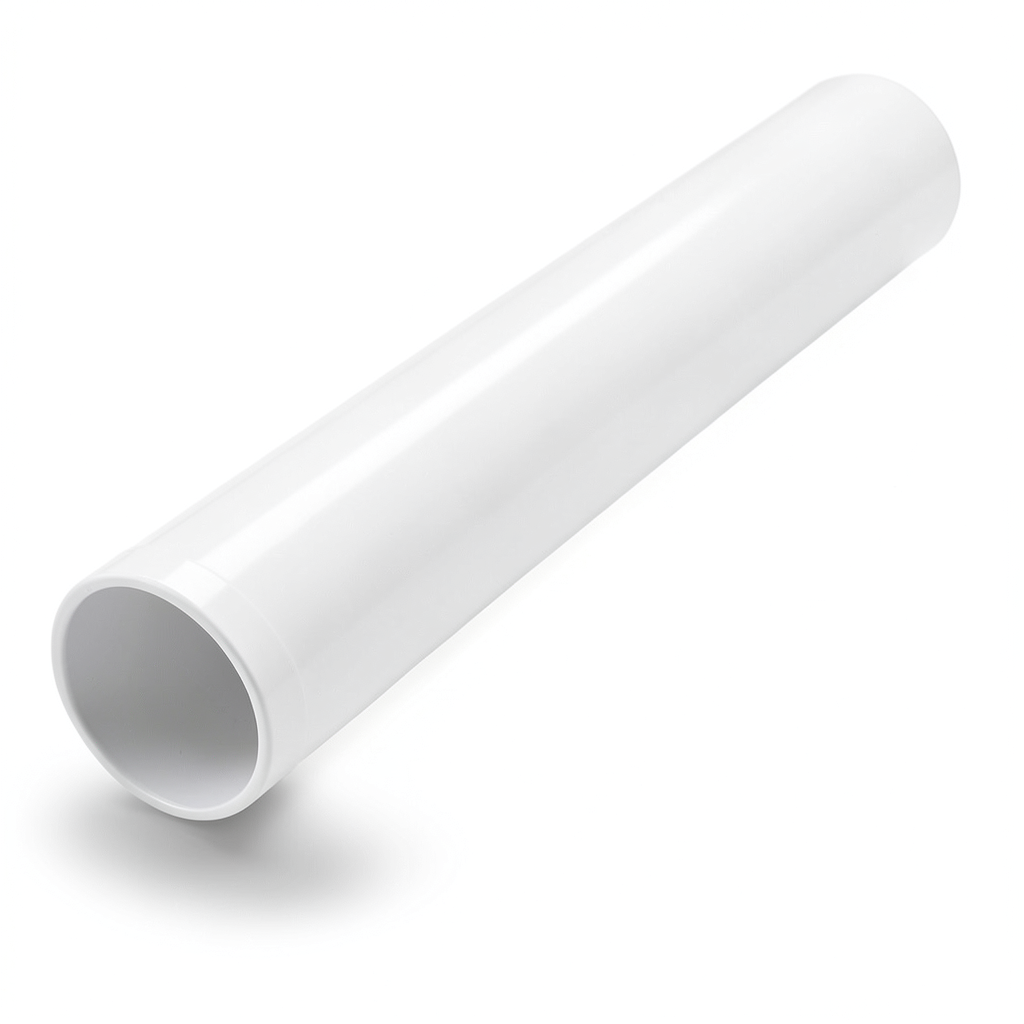 UPVC Pipes 12 Bar Pressure 89.1 mm Diameter 5.3 mm Thickness White