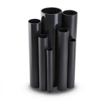 مواسير UPVC ضغط 12 بار قطر خارجي 89.1 مم سمك 5.3 مم لون اسود