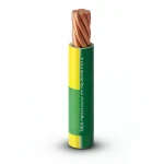500mm2 Single Electrical Wire 450/750V, Stranded Copper Conductor PVC Insulated, Yellow/Green Color | Alfanar