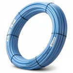 أنابيب HDPE نيبروبلاست PE 100 ضغط 4 بار قطر خارجي 63 مم سمك 1.8 مم لون ازرق   