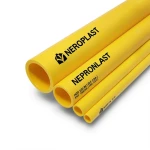 HDPE Pipes PE 100 Pressure 12.5 Bar Outside Diameter 180 mm Thickness 13.3 mm Yellow | NEPROPLAST