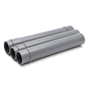 أنابيب UPVC الطول 6 متر مقاس ½ إنش سمك 1.52 مم لون رمادي
