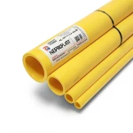 HDPE Pipes PE 100 Pressure 12.5 Bar 400 mm Diameter 29.4 mm Thickness Yellow | NEPROPLAST