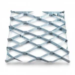 Galvanised Steel Expanded Metal Mesh  Bahri Thickness 2.3 mm Width 2.44  meter Length 2 meter | Bait Al Tatawor Company