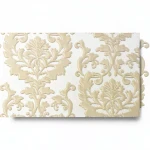 Wall Covering classic design size 10mx1.06m, beige color, model 38019