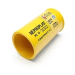 HDPE Pipes PE 100 Pressure 12.5 Bar Outside Diameter 450 mm Thickness 33.1 mm Yellow | NEPROPLAST
