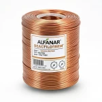 Stranded Electric Wire 450/750 Voltage Rating, Copper Conductor, PVC Insulation, 6mm2 Size, 300ft Length | Alfanar