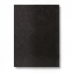 Italian Wallpaper Dark Brown Color Classic Design, Size 10mx0.70m, Model 15061