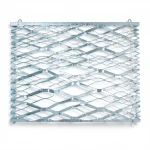 Galvanised Steel Expanded Metal Mesh  Bahri Thickness 1.5 mm Width 2.44  M Length 4 M | Bait Al Tatawor Company