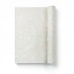Classic wallpaper, pale beige color, length 10 m, width 1.06 m, model 38022