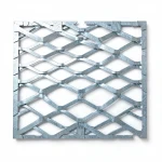 Galvanised Steel Expanded Metal Mesh  Bahri Thickness 1.8 mm Width 2.44  meter Length 4 meter | Bait Al Tatawor Company