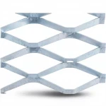 Galvanised Steel Expanded Metal Mesh  Bahri Thickness 2.3 mm Width 2.44  M Length 4 meter | Bait Al Tatawor Company