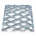 Galvanised Steel Expanded Metal Mesh  Bahri Thickness 1.7 mm Width 2.44  meter Length 3 meter | Bait Al Tatawor Company