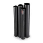 HDPE Pipes PE 80 Pressure 6 Bar Outside Diameter 500 mm Thickness 22.8 mm Black | NEPROPLAST