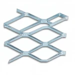 Galvanised Steel Expanded Metal Mesh  Bahri Thickness 2.3 mm Width 2.44  meter Length 3 M | Bait Al Tatawor Company