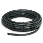 لفة أنابيب بلاستيك HDPE ضغط 4 بار PE 80، قطر خارجي 90 مم، سمك 2.2 مم، لون أسود