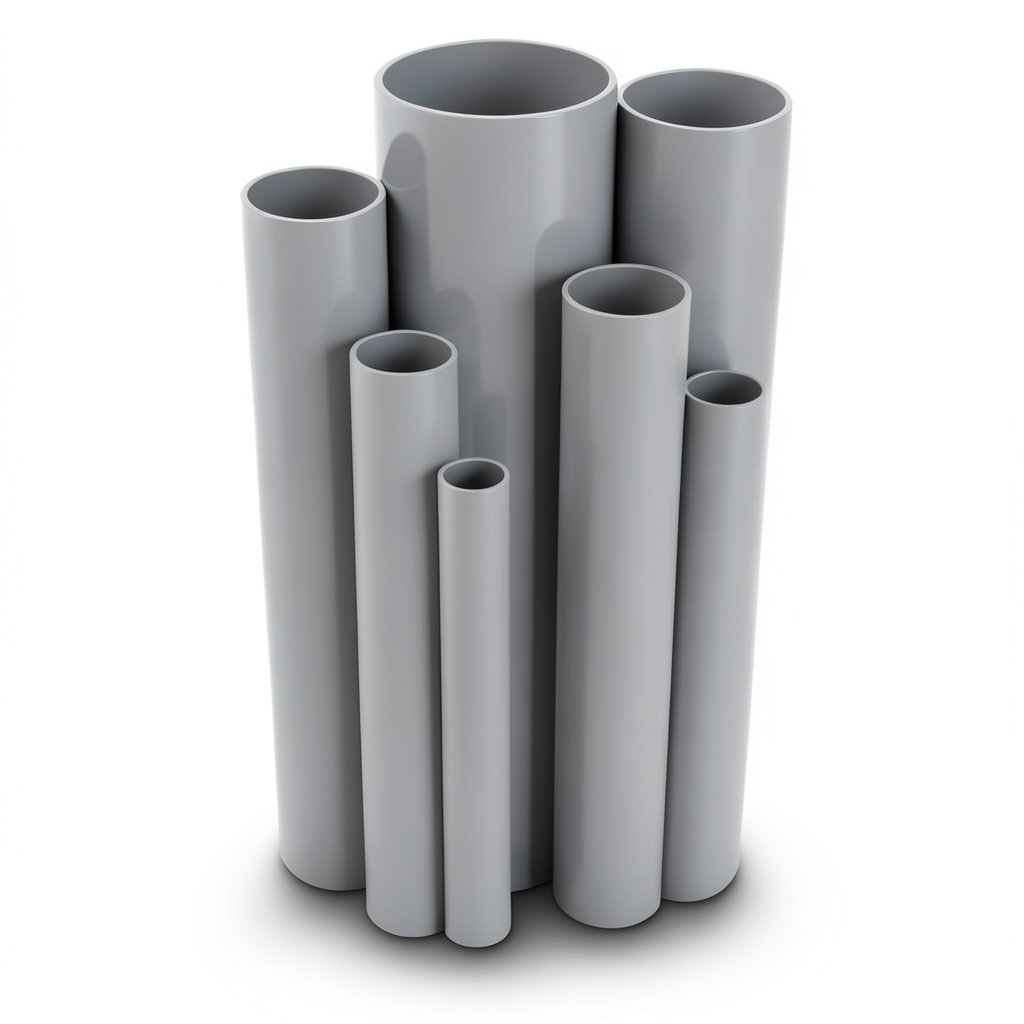 UPVC Pipes 1¼ Inch Thickness 1.78 mm Gray Color
