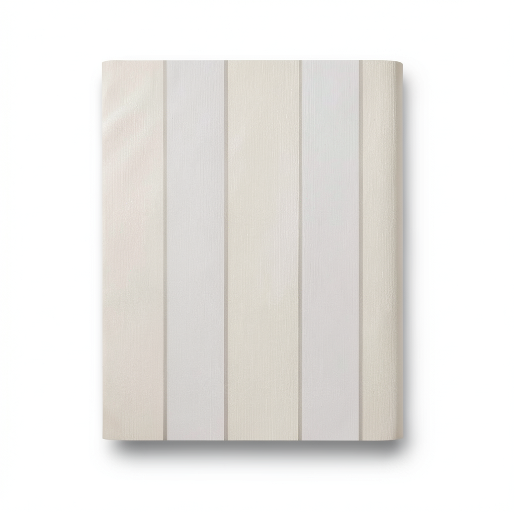 Italian Wallpaper Striped Design Beige Color, Size 10mx0.73m, Model 275008
