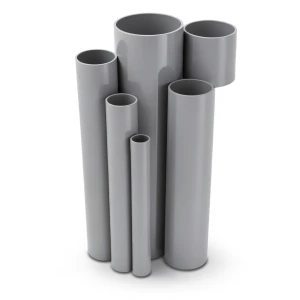 UPVC Pipes Size 2 Inch Thickness 2.54 mm Gray Color