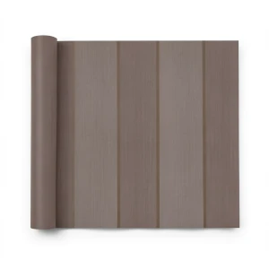 Italian Wallpaper Brown Color Striped Design, Size 10mx0.73m, Model 275010