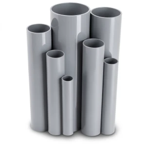 مواسير UPVC مقاس 3 إنش سمك 3.18 مم لون رمادي