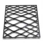 Hot Rolled Black Steel Expanded Metal Mesh Bahri 2 mm Thick 2.44 m Width 1 m Length
