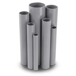 UPVC Pipes Schedule 40 Size ½ inch Thickness 2.77 mm Gray Color